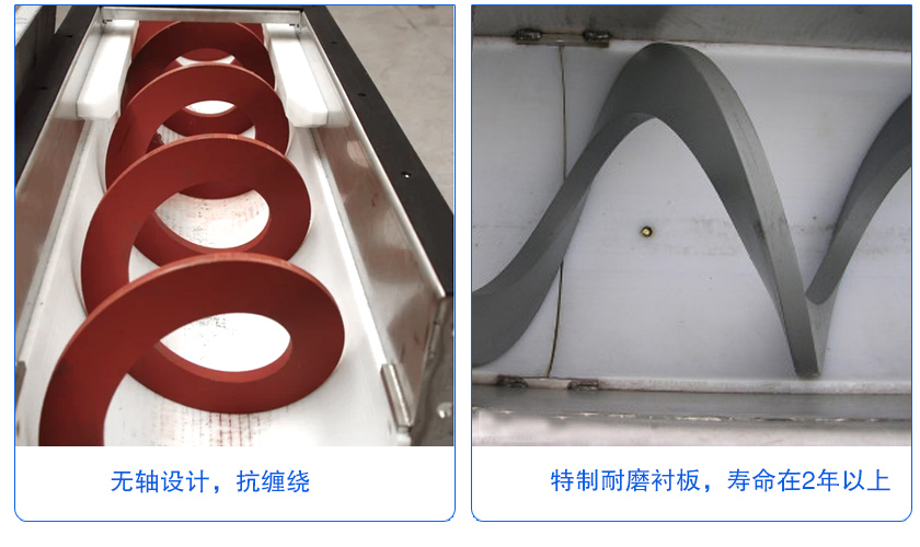 污泥螺旋輸送機襯板